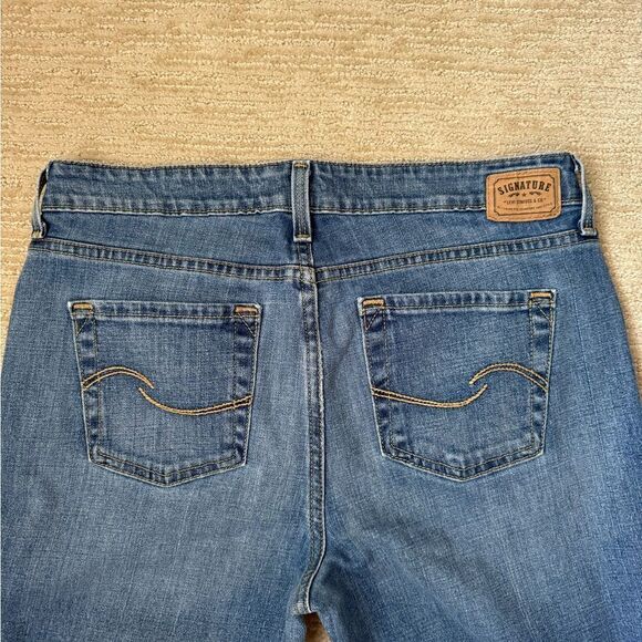 Levi Signature Mid Rise Bootcut Jeans Size 33 - Picture 7 of 10